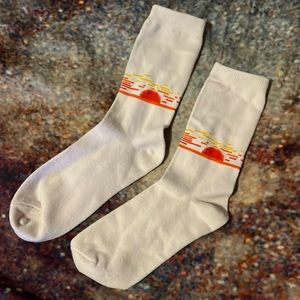 Sunrise Socks- Medium size graphic socks